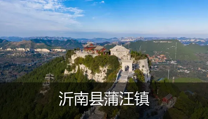 沂南县蒲汪镇